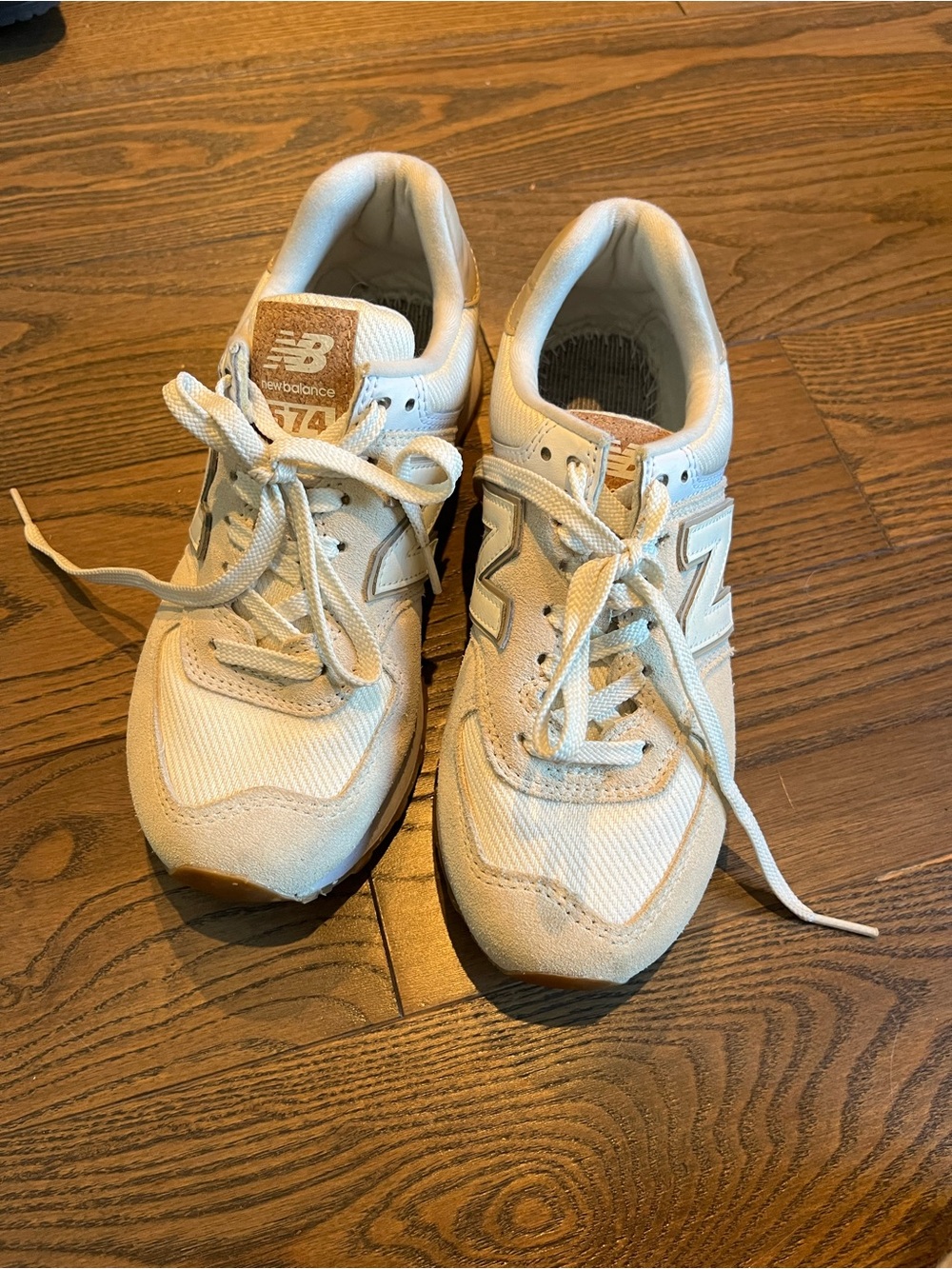 New Balance 574. Nike Court shoes. Vans. Campers.